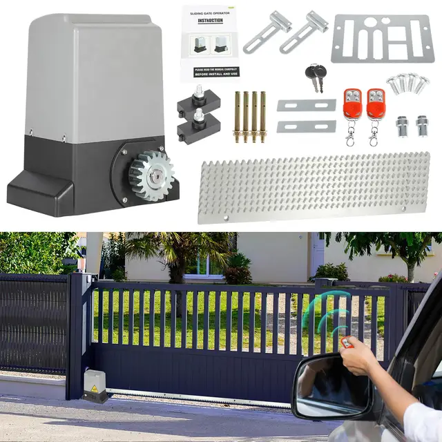 fiqops 370w motor puertas correderas