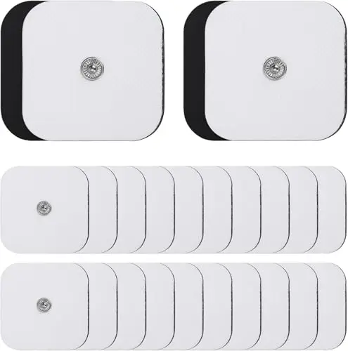 EssenceHome Electrodos TENS EMS Autoadhesivos 5×5 cm 20 unidades
